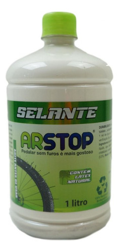 Líquido Selante Tubeless Arstop 1 Litro Para Bike Speed Mtb