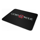 Mousepad God Of War Logo 3 Cor Branco