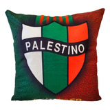 Cojín Felpa 45x45 Cm De Club Deportivo Palestino Extra Suave