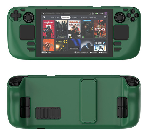 Funda Protectora Colorida Para Steam Deck - Verde