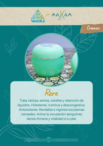 Crema Natural Super Efectiva Para Várices, Celulitis Estrías