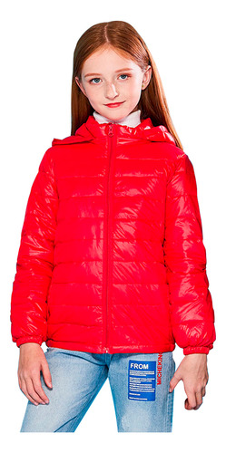 Jaqueta Bobojaco Puffer Infantil Menino Frio Inverno Grossa 