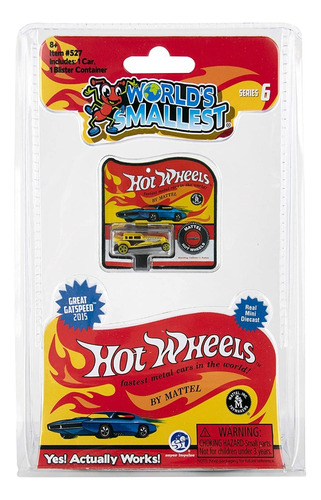 Mini Figura Worlds Smallest Hot Wheels Great Gatspeed 2015