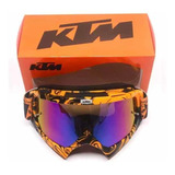 Antiparras Moto Ktm Motocross Enduro Atv Mx Downhill Casco