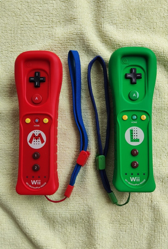 Wii Remote Plus: Kit Mario & Luigi. (impecavelmente Novo!)