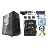 Kit Gamer X99 Xeon E5 2680v4/ 32gb/ Gabinete + Fonte 500w