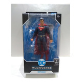 Superman Justice League 2021 Traje Rojo Mcfarlane Exclusivo.