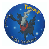 Mousepad De Tazo Pokemon De Modelo #491 Darkrai