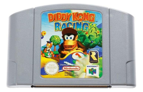 Cartucho Jogo Nintendo64 Diddy Kong Racing