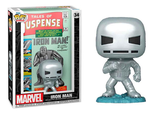 Marvel Tales Of Suspense Iron Man Funko Pop Comic Cover 34