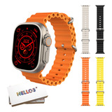 Reloj Inteligente Hello Watch 3+ 4gb Rom Amoled Con 4 Correa