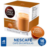 Capsulas Dolce Gusto Au Lait Nescafe Cafe Con Leche Pack X6