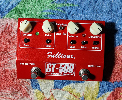 Fulltone Gt-500 F.e.t. Distortion + Booster / Od - Willaudio