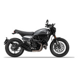 Forro Moto Broche + Ojillos Ducati Scrambler Nighshift