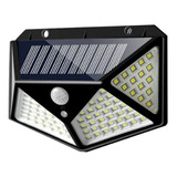 Foco Solar Exterior 100 Led Sh-100. Ofertas Clara. 100179