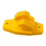 Isolador Tipo W Amarelo Cerca Elétrica Super Reforçado 300un