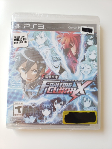 Dengeki Bunko Fighting Climax Ps3 Nuevo Y Sellado