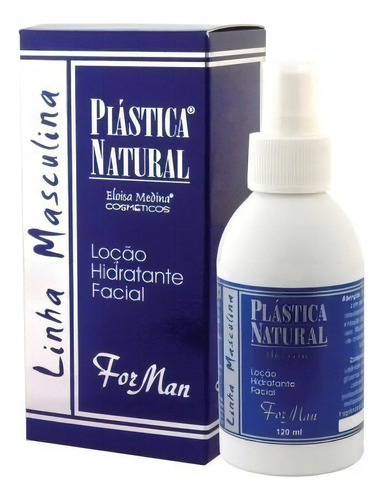 Loção Hidratante Facial Eloisa Medina Plástica Natural For Man