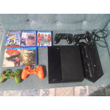 Vendo Play Station 4 Con Dos Controles