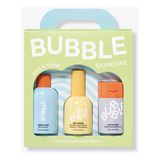 Bubble Skincare Kit Iluminador Rise And Shine Rutina 3 Pasos