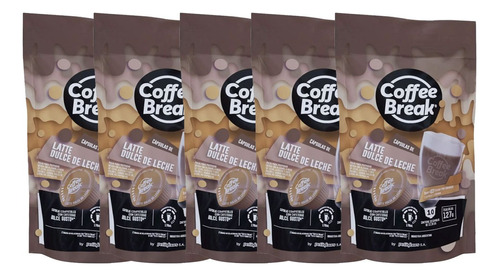 Capsulas Dolce Gusto Coffee Break Latte Dulce De Leche Pack5