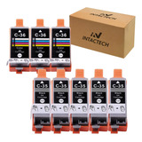 S De Tinta Compatibles Canon Pgi35 (negro) Y Pgi36(colo...