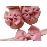 Diadema Para Bebés + Calcetines De 0-12 Meses De Princesa