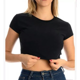 Polera Crop Top Corta De Mujer / Confección Nacional Nuevo.