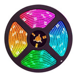 5m Luz Fita Led Colorida Rgb Quarto Sala Escritório