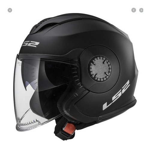 Casco Ls2 570 Verso Mate Negro Doble Visor Motos Riderpro ®