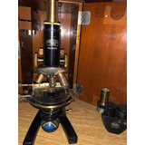 Antiguo Microscopio Carl Zeiss Gc En Caja! Ideal Para Museo!