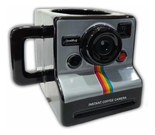 Taza Tazón Polaroid Cerámica Cámara Foto