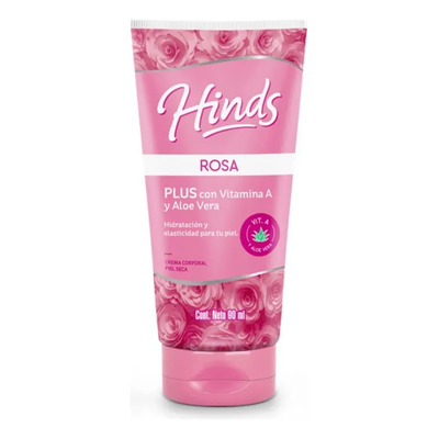 Hinds Crema Corporal Rosa Plus Manos 90g Floral