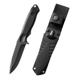 Navaja Cuchillo Tactico Militar Campismo + Funda Rigida 