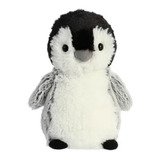 Pingüino Emperador Bebé De Peluche Aurora Mini Flopsie