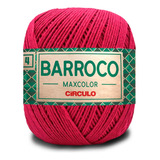 Barbante Barroco Maxcolor N.4 200g Circulo Cor 3951 - Viva Magenta