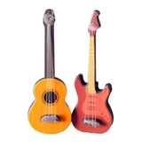 2 Piezas De De Madera Para Guitarra, Modelo Para Niños,
