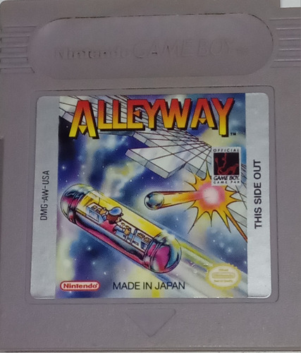 Cartucho De Juego Para Nintendo Game Boy Alleyway
