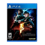 Resident Evil 5 - Mídia Física - Ps4  [eua] Novo