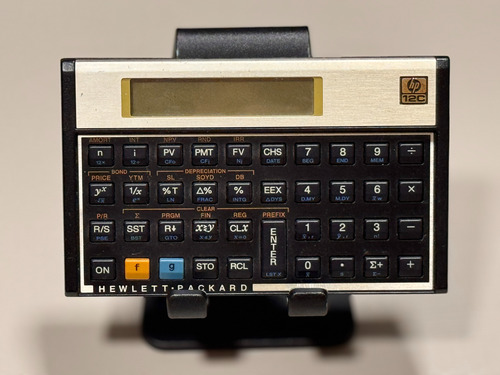 Calculadora Financeira Hp 12c Original Gold