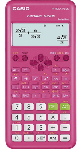 Calculadora Científica Casio Fx-82la Plus-2 252 Funciones