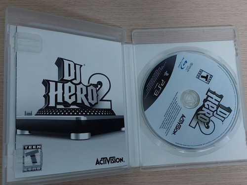 Controlador Dj Hero2 Con Usb Y Juego Dj Para Playstation 3