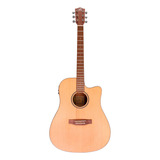 Guitarra Bamboo Ga-41-spruce-q Electroacustica Con Funda