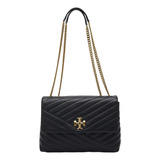 Bolsa Tory Burch Kira Chevron 90446 001 Negro