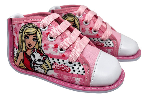 Zapato No Tuerce Tenis Estampado Niña Barbie