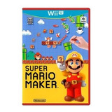 Jogo Super Mario Maker Nintendo Wii U Físico Original