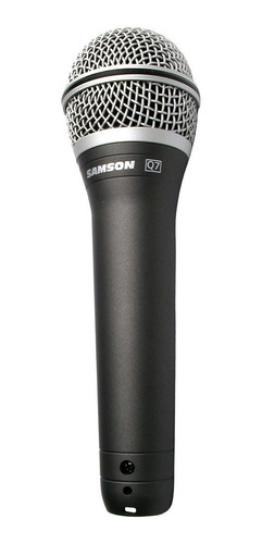 Microfone Samson Q7 Dinâmico Supercardióide Preto