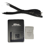 Bat-eria Nikon En-el14 D5300 + Carregador Org Importado Nfe