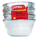 Recipientes De Repostería, Pyrex, Para Hornear, Juego De 4, 