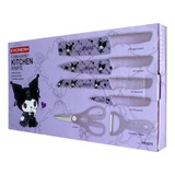 Set De Cuchillos Hello Kitty Kuromi Melody